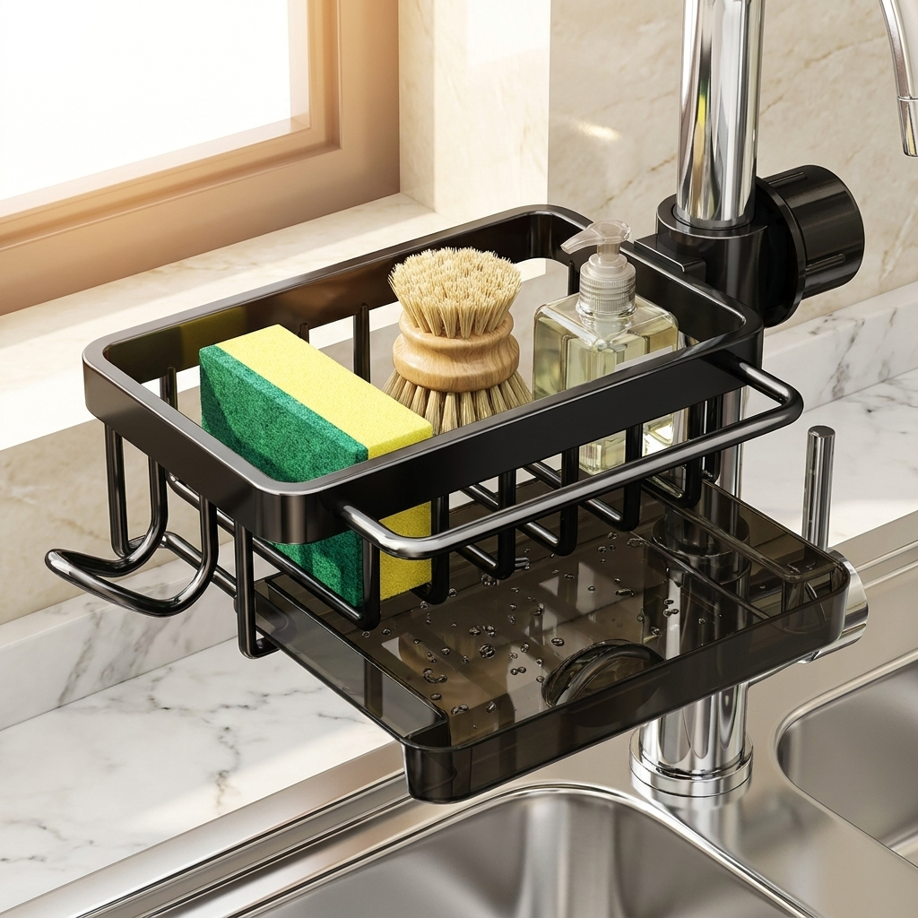 DripRack fully loaded on faucet