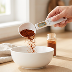 Pouring spices