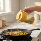 SwirlJar pouring seasoning over food