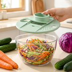 SliceBowl in use
